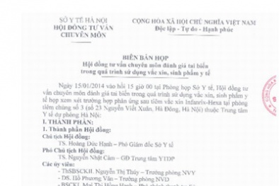 Lại một trẻ bị chết sau khi tiêm vắc xin